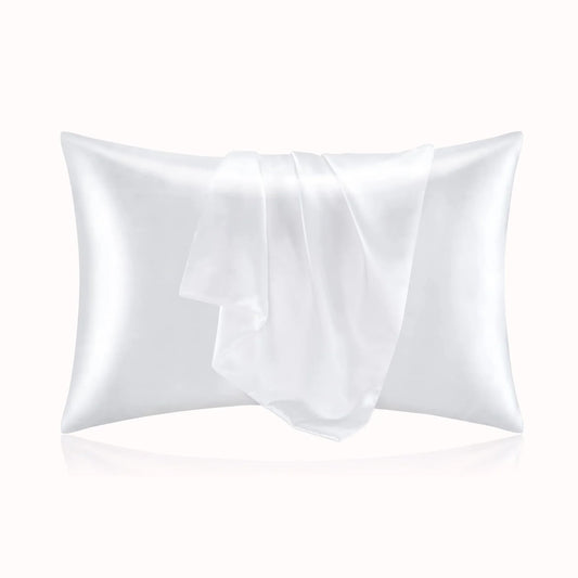 Silk Pillowcase - Pearl White