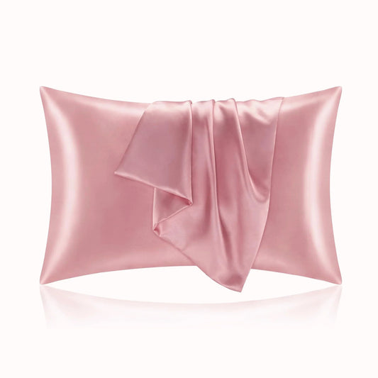 Silk Pillowcase - Rose Pink