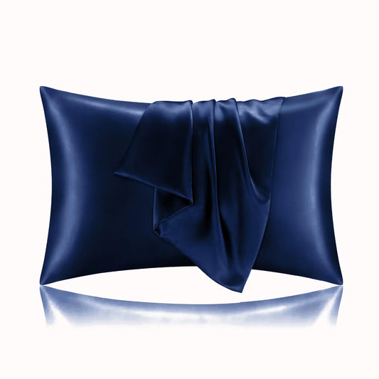 Silk Pillowcase - Midnight Navy