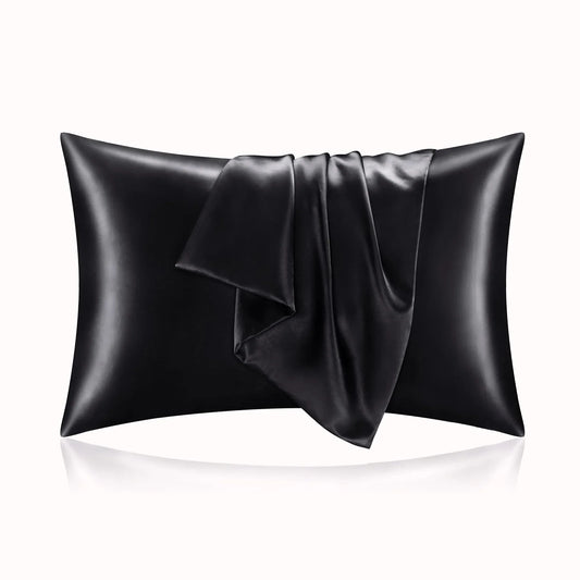 Silk Pillowcase - Phantom Black