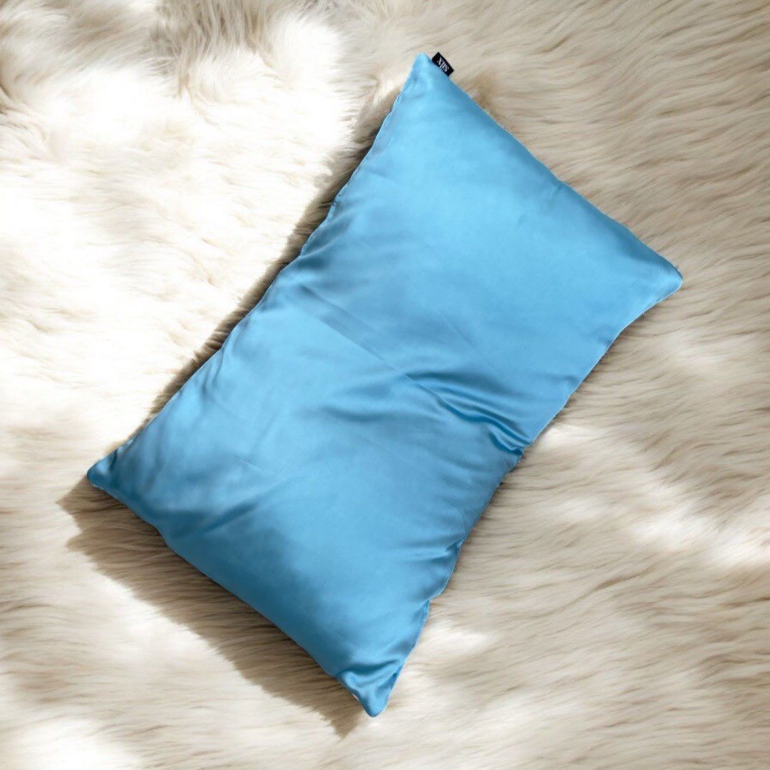 Silk Pillowcase- Ocean Blue