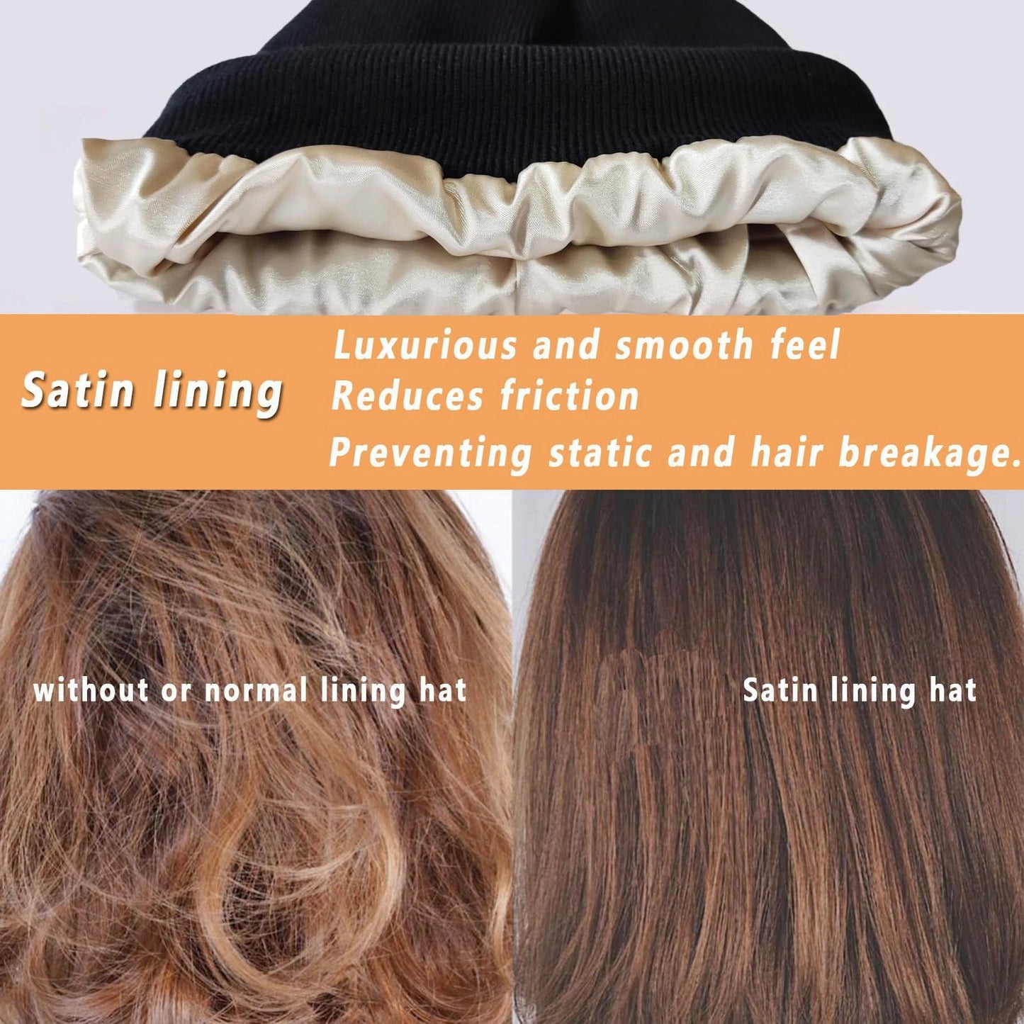 SILK LINED BEANIE