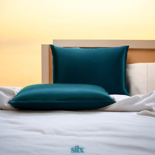 Silk Pillowcase - Sea Green